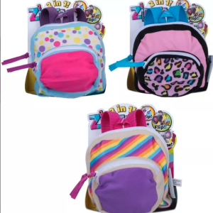 Mochila Zipstas Babie 2 En 1 Reversible